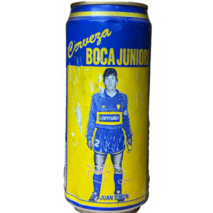 Lata cerveza Boca Juniors - Juan Simon