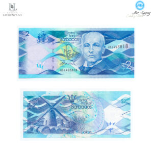 BARBADOS 2 DOLARES 2013 S/C #73 BOVELL (2024070367)