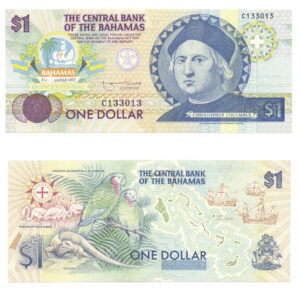 BAHAMAS 1 DOLAR 1992 (ND) SIN CIRCULAR (2024070355)
