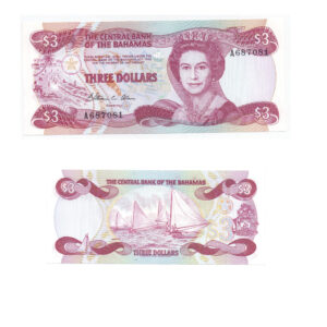 BAHAMAS 3 DOLARES 1984 SIN CIRCULAR #44 (2024070358)