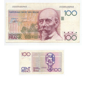 BELGICA 100 FRANCOS #140 HENDRIK BEYAERT (2024070370)
