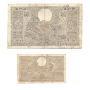 BELGICA 100 FRANCOS 20 BELGAS 1935 #107 (2024070383)